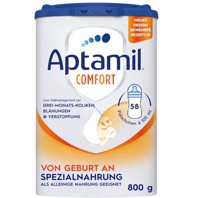 Aptamil Comfort Babynahrung Pulver - Säuglingsnahrung Aptamil Comfort Babynahrung Pulver - Säuglingsnahrung