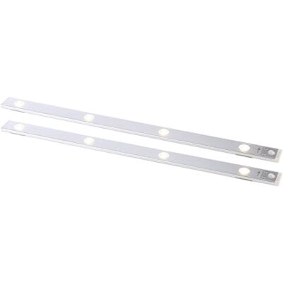 Lunartec Akku LED Lichtleiste: 2er-Set Akku-LED-Unterbauleuchten, CCT, 140 lm, Bewegungssensor (Unterbauleuchte Magnet, Unterbauleuchte warmweiß, Kfz) Lunartec Akku LED Lichtleiste: 2er-Set Akku-LED-Unterbauleuchten, CCT, 140 lm, Bewegungssensor (Unterbauleuchte Magnet, Unterbauleuchte warmweiß, Kfz)