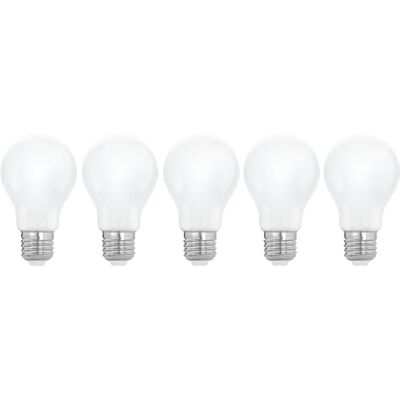 EGLO 5er Set E27 LED Lampen, Glühbirnen Milky, 806 Lumen EGLO 5er Set E27 LED Lampen, Glühbirnen Milky, 806 Lumen