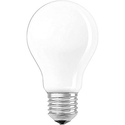 Osram Lamps LED Star Classic A Lampe, in Kolbenform mit E27-Sockel, nicht dimmbar, Ersetzt 100 Watt, Matt, Warmweiß 2700 Kelvin, 6er-Pack 4058075809925 Osram Lamps LED Star Classic A Lampe, in Kolbenform mit E27-Sockel, nicht dimmbar, Ersetzt 100 Watt, Matt, Warmweiß 2700 Kelvin, 6er-Pack 4058075809925