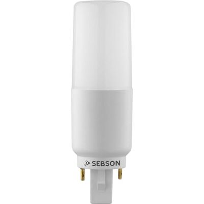 SEBSON LED Lampe G24 neutralweiß 7W ersetzt 50W, G24d Universal-Sockel Universal-Sockel G24d-1, G24d-2, G24d-3 ersetzt 50W Glühlampe, LED Leuchtmittel 220° 660lm ø37x120mm nicht dimmbar SEBSON LED Lampe G24 neutralweiß 7W ersetzt 50W, G24d Universal-Sockel Universal-Sockel G24d-1, G24d-2, G24d-3 ersetzt 50W Glühlampe, LED Leuchtmittel 220° 660lm ø37x120mm nicht dimmbar