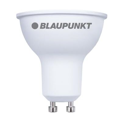 Blaupunkt GU10 LED Spot 5W (50W) 500lm 4000K Neutralweiß, Einzelpackung Nicht dimmbar, Breiter Abstrahlwinkel, GU10 Bajonettsockel, Flimmerfrei, Augenschonend, hoher CRI für Küche und Bad Blaupunkt GU10 LED Spot 5W (50W) 500lm 4000K Neutralweiß, Einzelpackung Nicht dimmbar, Breiter Abstrahlwinkel, GU10 Bajonettsockel, Flimmerfrei, Augenschonend, hoher CRI für Küche und Bad
