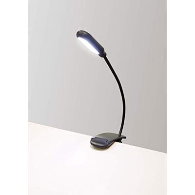 McShine LED Klemmleuchte Leseleuchte mit Akku 5 LEDs, 3 Helligkeitsstufen, flexibler Schwanenhals, USB Ladekabel, mit Klemme McShine LED Klemmleuchte Leseleuchte mit Akku 5 LEDs, 3 Helligkeitsstufen, flexibler Schwanenhals, USB Ladekabel, mit Klemme