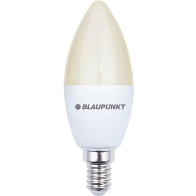 Blaupunkt LED E14 Birne – Kerze – LED-Leuchtmittel – Raumbeleuchtung – 6.8W – Ersatz für 50W Glühbirne – Warmweiß 2700K – 640 Lumen – Energie- und Kostensparendes Licht – Led Lampen – Einzeln Blaupunkt LED E14 Birne – Kerze – LED-Leuchtmittel – Raumbeleuchtung – 6.8W – Ersatz für 50W Glühbirne – Warmweiß 2700K – 640 Lumen – Energie- und Kostensparendes Licht – Led Lampen – Einzeln