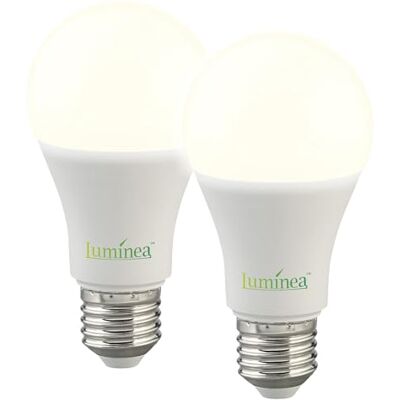 Luminea LED Wonzimmerleuchten: 2er-Set LED-Lampen mit Dämmerungssensor, E27, 11 W, 1.050 lm, warmweiß (Dämmerung, Ledlampen, Wand Deckenleuchte Sensor) Luminea LED Wonzimmerleuchten: 2er-Set LED-Lampen mit Dämmerungssensor, E27, 11 W, 1.050 lm, warmweiß (Dämmerung, Ledlampen, Wand Deckenleuchte Sensor)