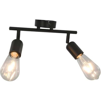 LLEZKBR Home Tools-2-Wege Spot 2W schwarz E27 LLEZKBR Home Tools-2-Wege Spot 2W schwarz E27