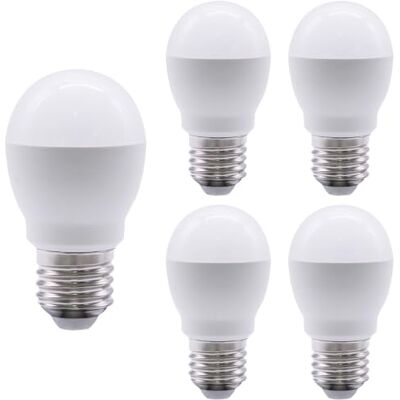 Optonica E27 LED-Lampe P45 10W 1000lm 4500K neutralweiß 5 Stück Optonica E27 LED-Lampe P45 10W 1000lm 4500K neutralweiß 5 Stück
