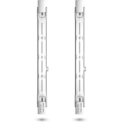 Bonlux 200W R7S Dimmbar 118mm Halogenlampen Warmweiß 2800K R7S Linear 3900lm Halogen Leuchtmittelfür die Beleuchtung von Haus, Arbeit, Sicherheit, Straßenlaterne,Landschaftsleuchten, Etc (2Pcs) Bonlux 200W R7S Dimmbar 118mm Halogenlampen Warmweiß 2800K R7S Linear 3900lm Halogen Leuchtmittelfür die Beleuchtung von Haus, Arbeit, Sicherheit, Straßenlaterne,Landschaftsleuchten, Etc (2Pcs)