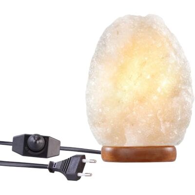 Lunartec Salzlampe rund: Salzkristall-Lampe mit Dimmer, 2-3 kg, 2X E14-Leuchtmittel, weiß (Himalaya-Salzlampe dimmbar, Kristall-Stein, Salt Lamp) Lunartec Salzlampe rund: Salzkristall-Lampe mit Dimmer, 2-3 kg, 2X E14-Leuchtmittel, weiß (Himalaya-Salzlampe dimmbar, Kristall-Stein, Salt Lamp)