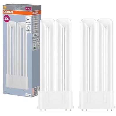 Osram DULUX F36 LED Kompaktlampe, 20W, 2500lm, 4000K, Sockel 2G10, 230V AC/CCG, CRI 80, 89,5mm Durchmesser,2-Pack Osram DULUX F36 LED Kompaktlampe, 20W, 2500lm, 4000K, Sockel 2G10, 230V AC/CCG, CRI 80, 89,5mm Durchmesser,2-Pack