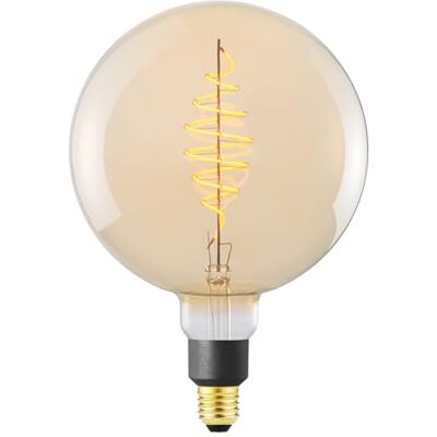 SYLVANIA Glühbirne E27 Vintage Retro LED dimmbar Warmweiß 2000K mit Fillament Kugel Form Leuchtmittel mit App, Alexa, Siri steuerbar SYLVANIA Glühbirne E27 Vintage Retro LED dimmbar Warmweiß 2000K mit Fillament Kugel Form Leuchtmittel mit App, Alexa, Siri steuerbar