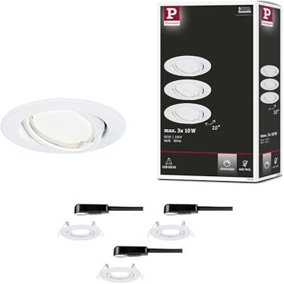 Paulmann EBL Set schwenkbar max 3x40W GU10 230V We Paulmann EBL Set schwenkbar max 3x40W GU10 230V We