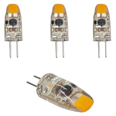 Packard Bell 3x G4 LED 1,1W 12V / 24V (10-30 Volt) dimmbar Leuchtmittel Packard Bell 3x G4 LED 1,1W 12V / 24V (10-30 Volt) dimmbar Leuchtmittel