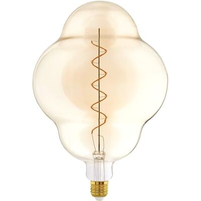 EGLO XXL E27 Lampe dimmbar, Spiral LED Retro Glühbirne Big Size EGLO XXL E27 Lampe dimmbar, Spiral LED Retro Glühbirne Big Size