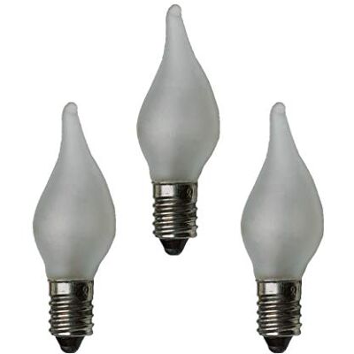 hellum Ersatzkerzen Glühfaden 3x, 23V 3W, 10 Brennstellen E10 außen 922530 Ersatzkerzen für Lichterketten & Schwibbogen, 3 Stück Riffelkerzen E10 (ø10 mm), 22 Lumen Ersatzkerzen Lichterkette hellum Ersatzkerzen Glühfaden 3x, 23V 3W, 10 Brennstellen E10 außen 922530 Ersatzkerzen für Lichterketten & Schwibbogen, 3 Stück Riffelkerzen E10 (ø10 mm), 22 Lumen Ersatzkerzen Lichterkette
