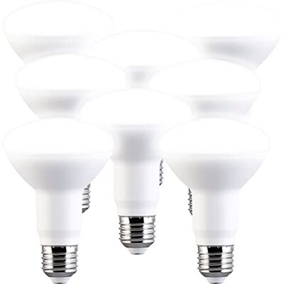 Luminea Reflektor Glühbirne E27: 8er-Set LED-Reflektor R80, E27 11W (ersetzt 100W) 950lm tageslichtweiß (LED-Lampen tageslichtweiß, Leuchtmittel R80, Wohnzimmerleuchten) Luminea Reflektor Glühbirne E27: 8er-Set LED-Reflektor R80, E27 11W (ersetzt 100W) 950lm tageslichtweiß (LED-Lampen tageslichtweiß, Leuchtmittel R80, Wohnzimmerleuchten)