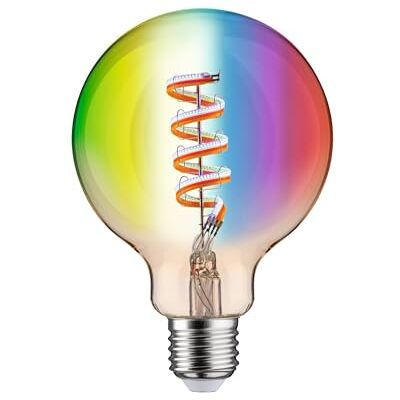 Paulmann 29160 Filament 230V Smart Home Zigbee LED Globe G95 E27 470lm 6,3W RGBW+ dimmbar Gold Leuchtmittel Paulmann 29160 Filament 230V Smart Home Zigbee LED Globe G95 E27 470lm 6,3W RGBW+ dimmbar Gold Leuchtmittel