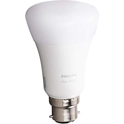 Philips LED-Leuchtmittel, verbunden, Weiß B22, Kompatibel mit Alexa Leuchtmittel B22 weiß Philips LED-Leuchtmittel, verbunden, Weiß B22, Kompatibel mit Alexa Leuchtmittel B22 weiß