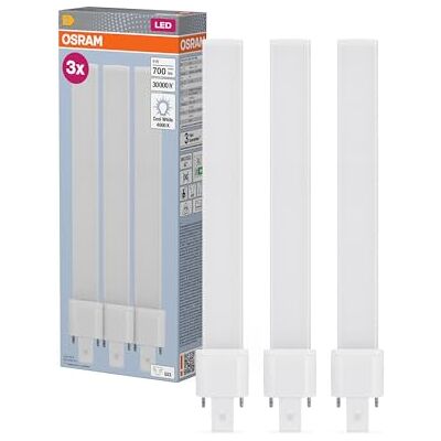 Osram DULUX S11 LED Kompaktlampe, 6W, 700lm, 4000K Kaltweiß, Sockel G23, 230V AC/CCG, CRI 80, 32,3mm Durchmesser Osram DULUX S11 LED Kompaktlampe, 6W, 700lm, 4000K Kaltweiß, Sockel G23, 230V AC/CCG, CRI 80, 32,3mm Durchmesser