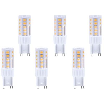 Blaupunkt G9 LED Birne 4W 500 Lumen Kaltweiß für Kronleuchter, 6er Pack Blaupunkt G9 LED Birne 4W 500 Lumen Kaltweiß für Kronleuchter, 6er Pack
