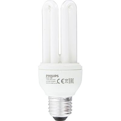 Philips 929689413951 Génie 18 W, E27, WW Energiesparlampe E27, 230 V, energiesparend Philips 929689413951 Génie 18 W, E27, WW Energiesparlampe E27, 230 V, energiesparend