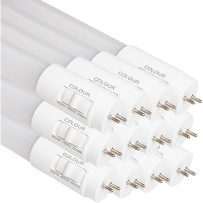 LED ATOMANT 12x LED Röhre Design A+B T8 60cm 9W CCT 3000-6500K 1100lm Mit CCT-Farbtemperaturwahlschalter, Plug & Play LED ATOMANT 12x LED Röhre Design A+B T8 60cm 9W CCT 3000-6500K 1100lm Mit CCT-Farbtemperaturwahlschalter, Plug & Play