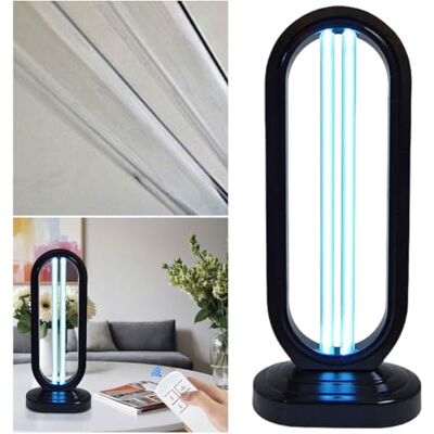 Usper UV Desinfektionsturm Uv Lampe, UV Sterilisator UVC Lampe Desinfektion, UV KeimtöTende Lampe Uv Sterilisator Desinfektion Mit 3-Gang-Timing Und Fernbedienungsfunktion (Schwarz, 1PCS) Usper UV Desinfektionsturm Uv Lampe, UV Sterilisator UVC Lampe Desinfektion, UV KeimtöTende Lampe Uv Sterilisator Desinfektion Mit 3-Gang-Timing Und Fernbedienungsfunktion (Schwarz, 1PCS)
