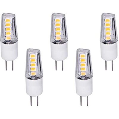 Maxkomfort 5x G4 LED Leuchtmittel 2W 12V AC/DC warmweiß 2900K Lampen Stecklampe Halogen ersatz SMD 160 Lumen Ø 10mm 5er Pack Maxkomfort 5x G4 LED Leuchtmittel 2W 12V AC/DC warmweiß 2900K Lampen Stecklampe Halogen ersatz SMD 160 Lumen Ø 10mm 5er Pack
