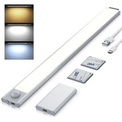 CSL-Computer CSL LED Akku Schrankbeleuchtung mit Bewegungsmelder dimmbar 72 LEDs Akku abnehmbar 3 Farbtemperaturen Unterbau Lampe digital – Unterbauleuchte mit Timer – Infrarotsensor Bewegungssensor CSL-Computer CSL LED Akku Schrankbeleuchtung mit Bewegungsmelder dimmbar 72 LEDs Akku abnehmbar 3 Farbtemperaturen Unterbau Lampe digital – Unterbauleuchte mit Timer – Infrarotsensor Bewegungssensor
