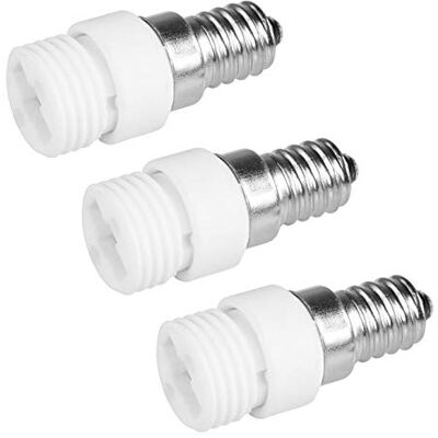 PerfectHD 3x Lampensockel Adapter E14 auf G9 Lampenfassung Konverter Fassung Sockel Stecker Glühbirne Lampe LED 3 Stück PerfectHD 3x Lampensockel Adapter E14 auf G9 Lampenfassung Konverter Fassung Sockel Stecker Glühbirne Lampe LED 3 Stück