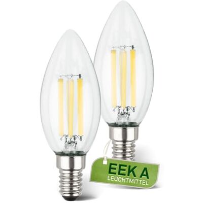 Briloner Leuchten LED-Leuchtmittel E14 2er Set - Effizient Weiß Briloner Leuchten LED-Leuchtmittel E14 2er Set - Effizient Weiß