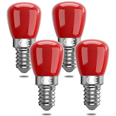 Bonlux 4x 3W E14 Rote LED Glühbirne, E14 Rote dekorative Led-Glühbirne, 25W Roter Glühbirnen-Ersatz, Geeignet für Ambiente-Beleuchtung, Halloween, Weihnachten dekorative Lichter Bonlux 4x 3W E14 Rote LED Glühbirne, E14 Rote dekorative Led-Glühbirne, 25W Roter Glühbirnen-Ersatz, Geeignet für Ambiente-Beleuchtung, Halloween, Weihnachten dekorative Lichter