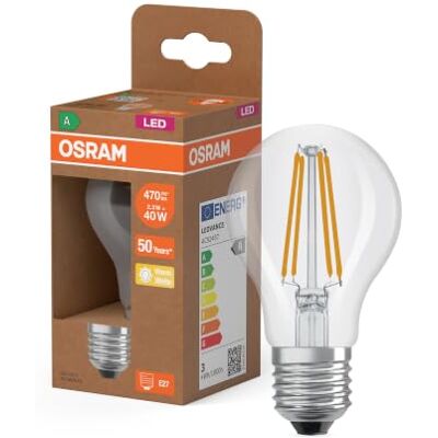 Osram LED Lampe Super Effizient 525 lm Warmweiß - LED-Lampe Osram LED Lampe Super Effizient 525 lm Warmweiß - LED-Lampe