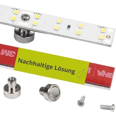 INNOVATE LED Umrüstsatz Röhrenleuchte Dimmbar 115cm 19W 4000K LED Modul 24V Deckenlampe 3200 lm Platine mit Magnethalterung Neutralweiß I Retrofit LED Umrüstplatine Ersatz für T5/T8 Leuchtstoffröhre INNOVATE LED Umrüstsatz Röhrenleuchte Dimmbar 115cm 19W 4000K LED Modul 24V Deckenlampe 3200 lm Platine mit Magnethalterung Neutralweiß I Retrofit LED Umrüstplatine Ersatz für T5/T8 Leuchtstoffröhre