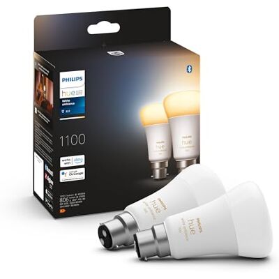 Philips WA 8W A60 B22 2P EU, Weiß Philips WA 8W A60 B22 2P EU, Weiß