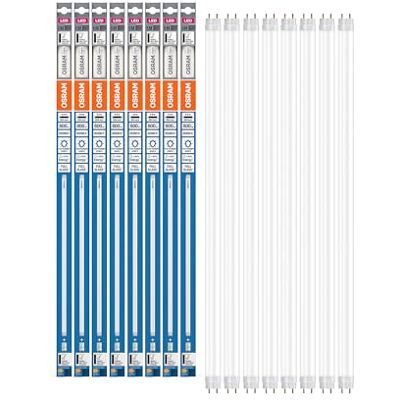 Osram Kosteneffiziente LED-Röhren für elektromagnetische Vorschaltgeräte, 6.6 W, G13, Tube, double-ended, 6500 K, LEAD FREE Glas, Kaltes Tageslicht, 8-er Pack Osram Kosteneffiziente LED-Röhren für elektromagnetische Vorschaltgeräte, 6.6 W, G13, Tube, double-ended, 6500 K, LEAD FREE Glas, Kaltes Tageslicht, 8-er Pack