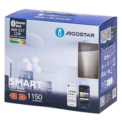 Blendend Bluetooth Mesh A60 E27 12 W RGB+CCT 2 Stück Blendend Bluetooth Mesh A60 E27 12 W RGB+CCT 2 Stück