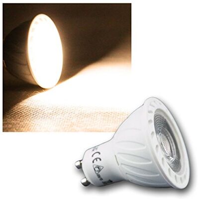 ChiliTec 5er Set LED Strahler GU10, dimmbar, COB LED, Lichtfarbe warmweiß, 230V/7W ChiliTec 5er Set LED Strahler GU10, dimmbar, COB LED, Lichtfarbe warmweiß, 230V/7W