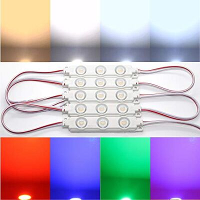LED-Mafia 10x LED Module SMD Chip warmweiß Kaltweiß Lumen TOP Injektion (Rot) LED-Mafia 10x LED Module SMD Chip warmweiß Kaltweiß Lumen TOP Injektion (Rot)