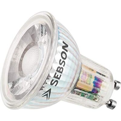 SEBSON GU10 LED warmweiss 5W ersetzt 50W, LED Lampe GU10 flimmerfrei 230V Leuchtmittel GU10 ersetzt 50W Halogen, GU10 Strahler 230V 380lm, Farbwidergabe Ra95, Deckenstrahler ø50x54mm, nicht dimmbar SEBSON GU10 LED warmweiss 5W ersetzt 50W, LED Lampe GU10 flimmerfrei 230V Leuchtmittel GU10 ersetzt 50W Halogen, GU10 Strahler 230V 380lm, Farbwidergabe Ra95, Deckenstrahler ø50x54mm, nicht dimmbar