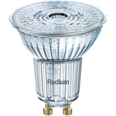 Radium RL-PAR16 5,5W (50W-Ersatz) Dimmbar, 350lm, 2700K warmweiß, GU10, 36° Abstrahlwinkel Radium RL-PAR16 5,5W (50W-Ersatz) Dimmbar, 350lm, 2700K warmweiß, GU10, 36° Abstrahlwinkel