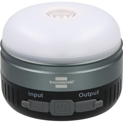 Brennenstuhl Akku LED Outdoor Leuchte OLI 400 AS (Campinglampe IP54 mit 450lm, bis zu 70h Leuchtdauer, dimmbar, 2 austauschbare Akkus 18500, Powerbank, USB C Ladekabel) Brennenstuhl Akku LED Outdoor Leuchte OLI 400 AS (Campinglampe IP54 mit 450lm, bis zu 70h Leuchtdauer, dimmbar, 2 austauschbare Akkus 18500, Powerbank, USB C Ladekabel)