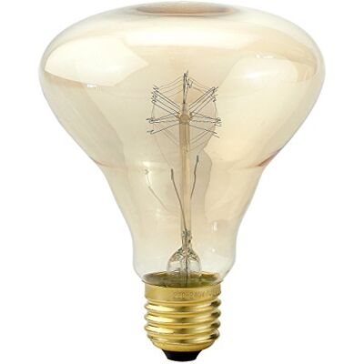 Luminea Vintage Glühbirne: Vintage-Schmucklampe, Kolben, mit gitterförmigem Glühdraht (warmweisse Kohlefaden-Lampe, Filament-Lampe mit warmweißer, Sockel) Luminea Vintage Glühbirne: Vintage-Schmucklampe, Kolben, mit gitterförmigem Glühdraht (warmweisse Kohlefaden-Lampe, Filament-Lampe mit warmweißer, Sockel)