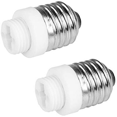 PerfectHD 2x Lampensockel Adapter E27 auf G9 Lampenfassung Konverter Fassung Sockel Stecker Glühbirne Lampe LED 2 Stück PerfectHD 2x Lampensockel Adapter E27 auf G9 Lampenfassung Konverter Fassung Sockel Stecker Glühbirne Lampe LED 2 Stück