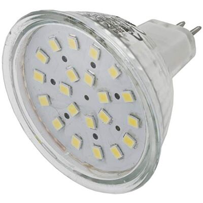 ChiliTec LED Leuchtmittel MR16 Strahler GU5.3, 3W, 330lm, 3000K 120° Abstrahlwinkel, 12V, Ersatz für 30W Halogen, Warmweiß ChiliTec LED Leuchtmittel MR16 Strahler GU5.3, 3W, 330lm, 3000K 120° Abstrahlwinkel, 12V, Ersatz für 30W Halogen, Warmweiß
