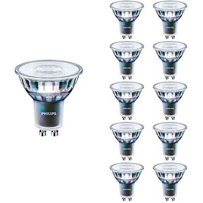 Philips MASTER LEDspot ExpertColor LED-Strahler Warmweiß 5,5W dimmbar GU10 97Ra 2700K 355lm 230V, 10er SPARPACK Philips MASTER LEDspot ExpertColor LED-Strahler Warmweiß 5,5W dimmbar GU10 97Ra 2700K 355lm 230V, 10er SPARPACK