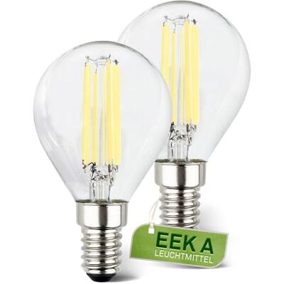 BRILONER LEUCHTEN LED-Leuchtmittel - E14, 2er Set, Weiß - LED-Lampe BRILONER LEUCHTEN LED-Leuchtmittel - E14, 2er Set, Weiß - LED-Lampe