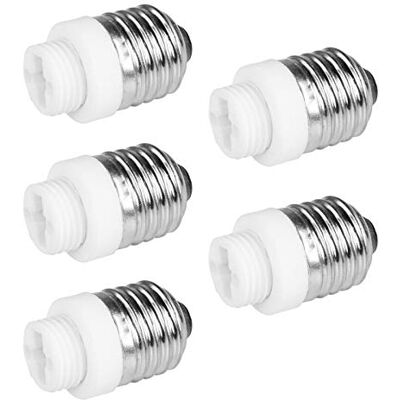 PerfectHD 5x Lampensockel Adapter E27 auf G9 Lampenfassung Konverter Fassung Sockel Stecker Glühbirne Lampe LED 5 Stück PerfectHD 5x Lampensockel Adapter E27 auf G9 Lampenfassung Konverter Fassung Sockel Stecker Glühbirne Lampe LED 5 Stück