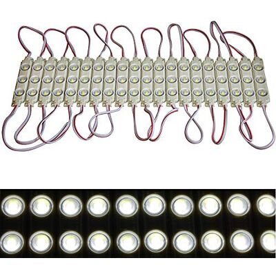 LED-Mafia LED Module +- Netzteil Tageslicht weiß 6500K 12V 3x 5730 SMD (50x ohne Netzteil) LED-Mafia LED Module +- Netzteil Tageslicht weiß 6500K 12V 3x 5730 SMD (50x ohne Netzteil)