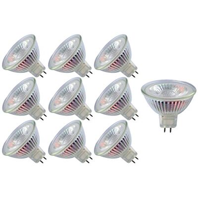 Trango 10er Set MR16-NT3 LED Leuchtmittel mit MR16 Fassung zum Austausch von herkömmlichen Halogen Leuchtmittel MR16 I GU5.3 I G4 I 12 Volt 3000K warmweiß Glühlampe, LED Reflektor Lampe32,99 Trango 10er Set MR16-NT3 LED Leuchtmittel mit MR16 Fassung zum Austausch von herkömmlichen Halogen Leuchtmittel MR16 I GU5.3 I G4 I 12 Volt 3000K warmweiß Glühlampe, LED Reflektor Lampe32,99